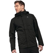 Schöffel Rain Jacket Gmund (waterproof, windproof and breathable) black Men