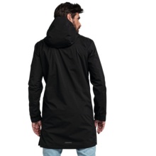 Schöffel Raincoat Parka Sardegna (2-layer, waterproof, windproof) black Men