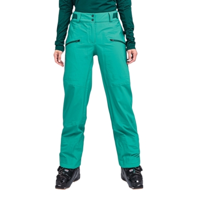 Schöffel Winter Ski Trousers Pizac 3-Layer Pant (4-Way Stretch, Waterproof) Green Ladies