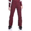 Schöffel Winter Ski Pants Weissach Pant (4-way stretch, waterproof, high wearing comfort) burgundy Women