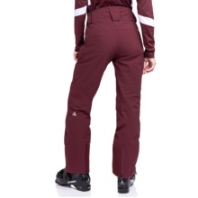 Schöffel Winter Ski Pants Weissach Pant (4-way stretch, waterproof, high wearing comfort) burgundy Women