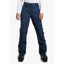 Schöffel Winter Ski Pants Weissach Pant (4-way stretch, waterproof, high wearing comfort) dark blue Women