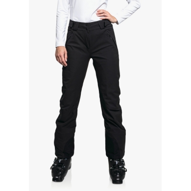 Schöffel Winter Ski Pants Weissach Pant (4-way stretch, waterproof, high wearing comfort) black Women