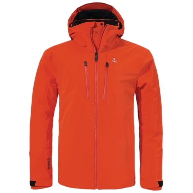 Schöffel Verbier Ski Jacket (high breathability, waterproof) orange Men's