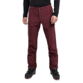 Schöffel Softshell Trousers Matrei Pant (high breathability, elastic waistband) burgundy Men