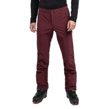 Schöffel Softshell Trousers Matrei Pant (high breathability, elastic waistband) burgundy Men