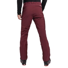 Schöffel Softshell Trousers Matrei Pant (high breathability, elastic waistband) burgundy Men