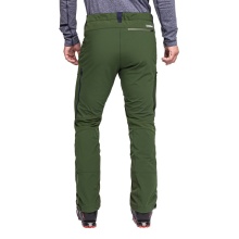 Schöffel Softshell Trousers Matrei Pant (high breathability, elastic waistband) dark green Men