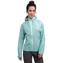 Schöffel Softshell Jacket Begoro 3-Layer (Hardshell, windproof, waterproof) light blue ladies