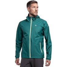 Schöffel Softshell Jacket Begoro 3-Layer (Hardshell, windproof, waterproof) dark green men's