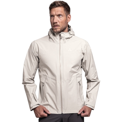 Schöffel Softshell Jacket Begoro 3-Layer (Hardshell, windproof, waterproof) grey men's