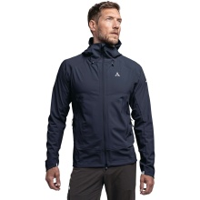 Schöffel Softshell Jacket Mangart - 4D Body Mapping, windproof - dark blue Men