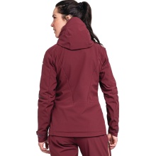 Schöffel Softshell Jacket Matrei (high breathability) burgundy Women