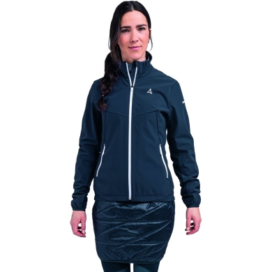 Schöffel Softshell Jacket Rinnen (breathable, elastic) dark blue Women