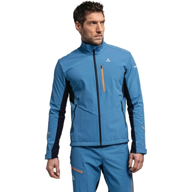 Schöffel Softshell Jacket Rinnen (high breathability and moisture transport) blue Men