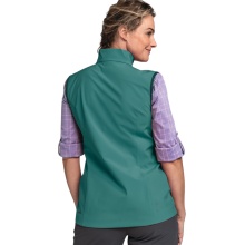 Schöffel Softshell Gilet Tonion Vest (breathable, windproof) teal green ladies