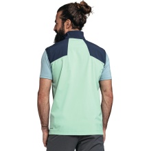 Schöffel Softshell Vest Tonion Vest (breathable, windproof) dark blue/mint Men