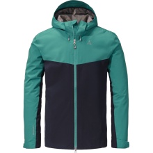 Schöffel Summer Trekking Hiking Jacket Ankelspitz (2-Layer, High Breathability) Dark Green/Dark Blue Men's