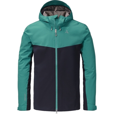 Schöffel Summer Trekking Hiking Jacket Ankelspitz (2-Layer, High Breathability) Dark Green/Dark Blue Men's