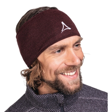 Schöffel Fornet Knitted Headband - wine red