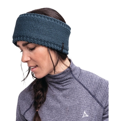 Schöffel Headband (Knitted Pattern) Stenar Headband blue - 1 piece