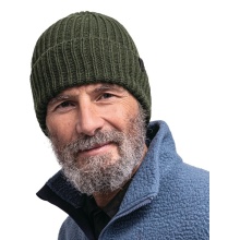 Schöffel Medford Knitted Hat (Ribbed Structure) khaki green - 1 piece