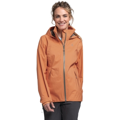 Schöffel Trekking Hiking Jacket Aiplspitz (waterproof, 2-layer VENTURI) orange ladies