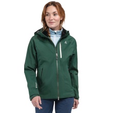 Schöffel Trekking Hiking Jacket Gaschurn (2-layer, waterproof and breathable) dark green Ladies