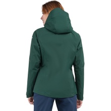 Schöffel Trekking Hiking Jacket Gaschurn (2-layer, waterproof and breathable) dark green Ladies