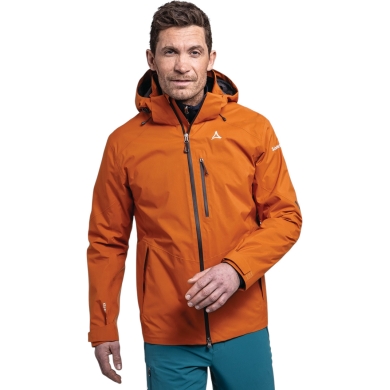 Schöffel Trekking Hiking Jacket Gaschurn (2-layer, waterproof and breathable) orange Men's