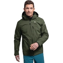 Schöffel Trekking Hiking Jacket Gaschurn (2-layer, waterproof and breathable) olive green Men's