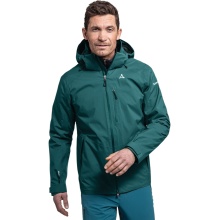 Schöffel Trekking Hiking Jacket Gaschurn (2-layer, waterproof and breathable) dark green Men's