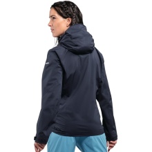 Schöffel Trekking Hiking Jacket Vistdal (2.5-Layer, Waterproof, Windproof) Navy Blue Ladies