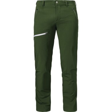 Schöffel Hiking-Trekking Trousers Pant Folkstone Warm (4-way stretch, water-repellent) long khaki green Men