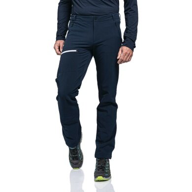 Schöffel Hiking-Trekking Trousers Pant Folkstone Warm (4-way stretch, water-repellent) long navy blue Men