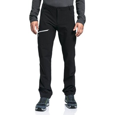 Schöffel Hiking-Trekking Pants Folkstone Warm (4-way stretch, water-repellent) long black Men