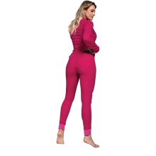 Schöffel Merino Sport Pants Base Layer (high moisture transport) long pink Women