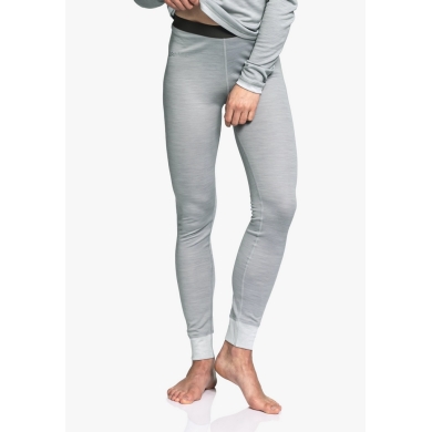 Schöffel Merino Sport Pants Base Layer (high moisture transport) long grey Women