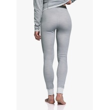 Schöffel Merino Sport Pants Base Layer (high moisture transport) long grey Women