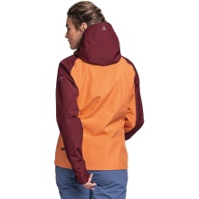 Schöffel Hiking Functional Jacket Wamberg (water-/windproof) orange/burgundy Women