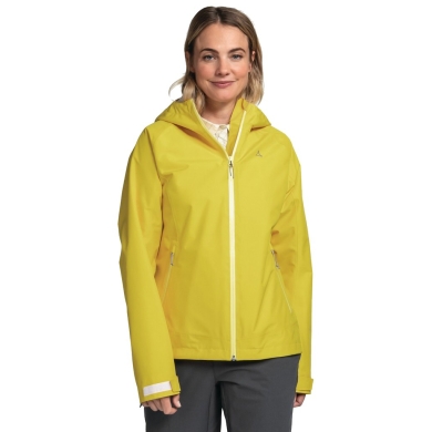 Schöffel Hiking Functional Jacket Wamberg (water/windproof) yellow Women