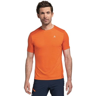 Schöffel Hiking T-shirt Solvorn1 (4-Way Stretch, Lightweight) orange Men's