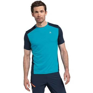 Schöffel Hiking T-shirt Solvorn1 (4-Way Stretch, lightweight) blue men's