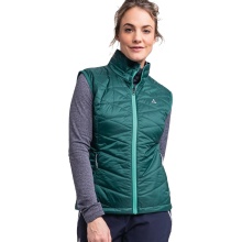 Schöffel Hiking Vest ZipIn Seewand Vest (water-repellent, windproof) green Women