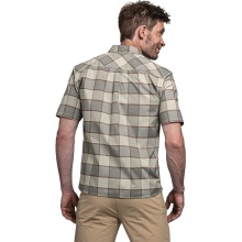 Schöffel Hiking Shirt Buchstein (comfortable to wear, chest pocket) short-sleeved grey Men