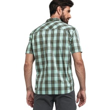 Schöffel Hiking Shirt Burgspitz (breathable, chest pocket) short sleeve green Men