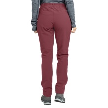 Schöffel Ascona Warm Hiking Trousers (4-Way Stretch, Water-Repellent) Long Burgundy Ladies