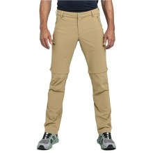 Schöffel Hiking Trousers Folkstone Zip Off (Removable Legs, 4-Way Stretch) Beige Men's