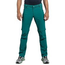 Schöffel Hiking Trousers Folkstone Zip Off (Removable Legs, 4-Way Stretch) Turquoise Blue Men's