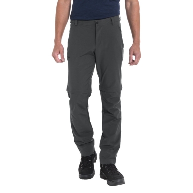 Schöffel Hiking Trousers Folkstone Zip Off (Legs detachable, 4-way stretch) asphalt grey Men